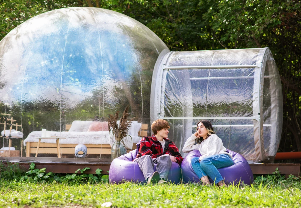 clear bubble camping tent