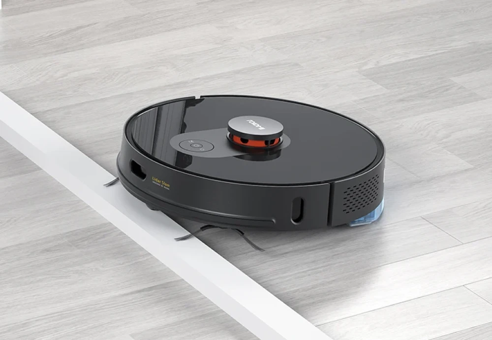 robot vacuum cleaner sweeping and mopping